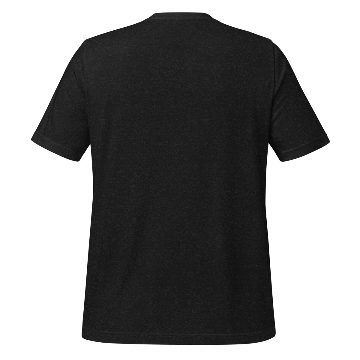 Not Today T-shirt, black heather, back flat